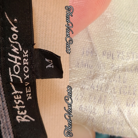 90s Betsey Johnson pansy flowers 3/4 sleeve dress! - Picture 4 of 5